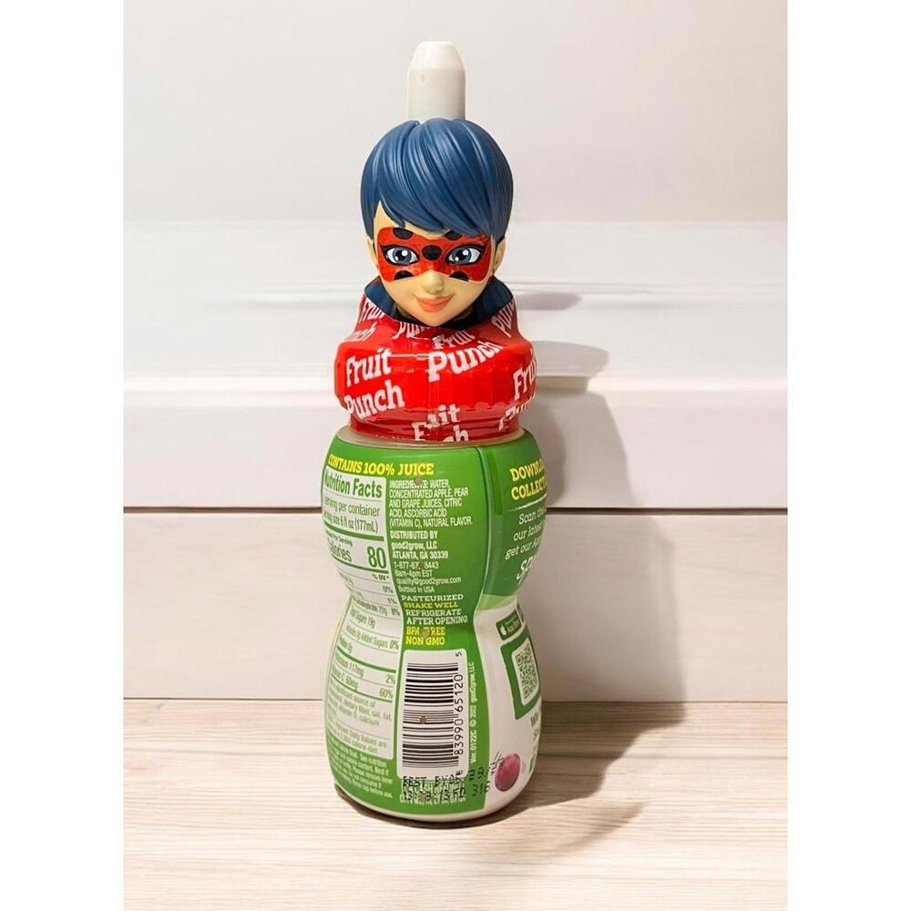 Good 2 Grow Topper Juice Miraculous Ladybug Marinette NEW Sealed